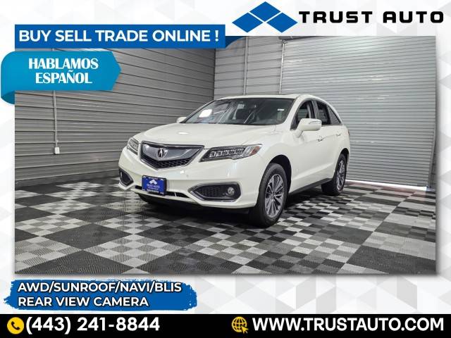 2018 Acura RDX Advance Package — SUV — 82,505 mi — Sykesville, MD
