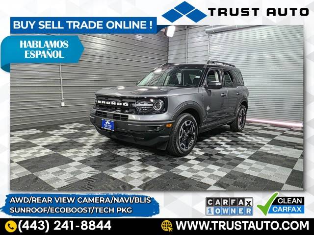 2022 Ford Bronco Sport Outer Banks — SUV — 9,941 mi — Sykesville, MD