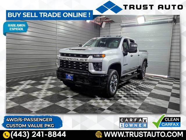 2021 Chevrolet Silverado 2500HD Custom — Pickup Truck — 67,655 mi — Sykesville, MD