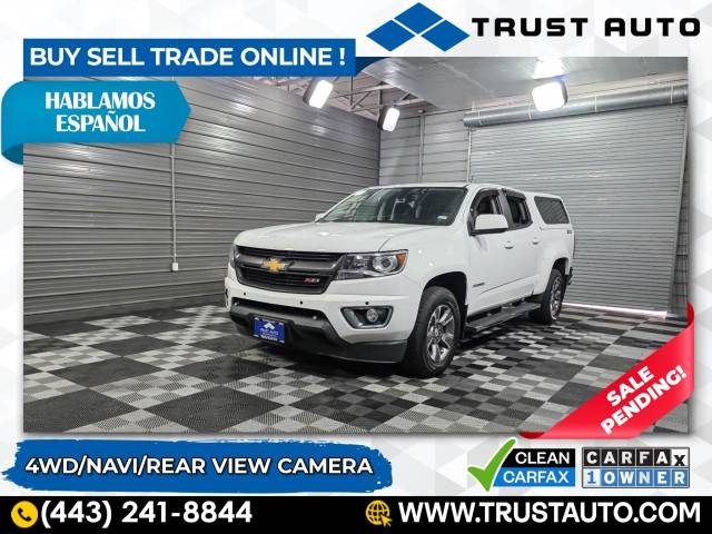 2016 Chevrolet Colorado Z71 — Pickup Truck — 27,819 mi — Sykesville, MD