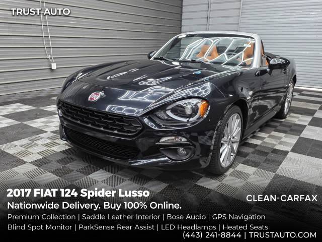 2017 FIAT 124 Spider Lusso