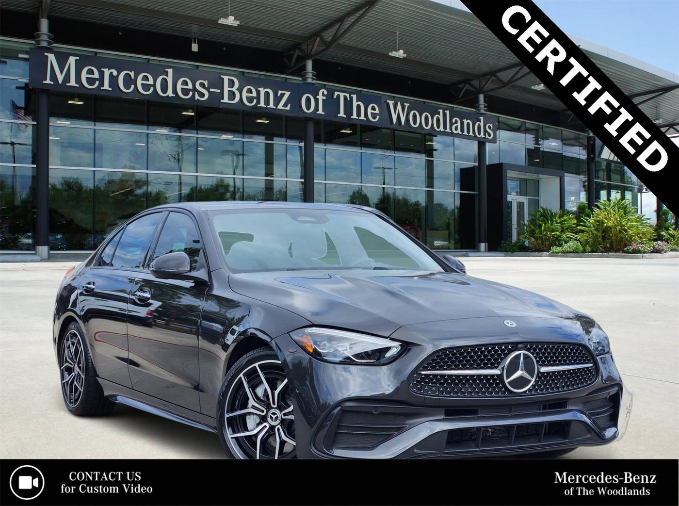 2025 Mercedes-Benz C-Class C 300 — Sedan — 9,456 mi — The Woodlands, TX