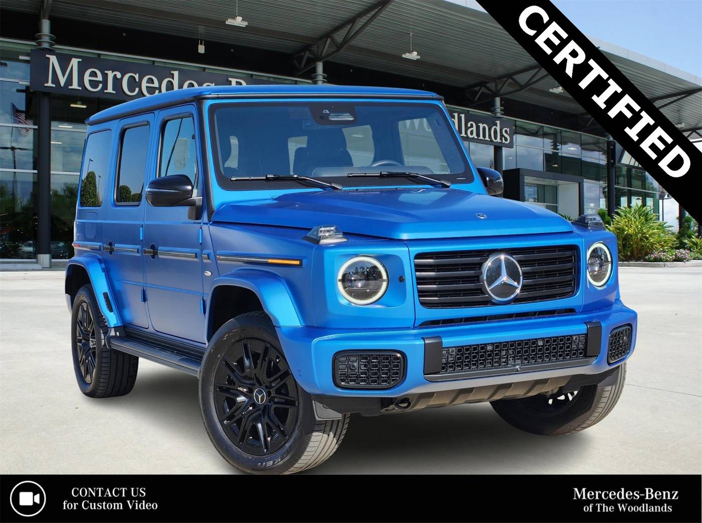 2025 Mercedes-Benz Electric G-Class G 580 — SUV — 4,899 mi — The Woodlands, TX