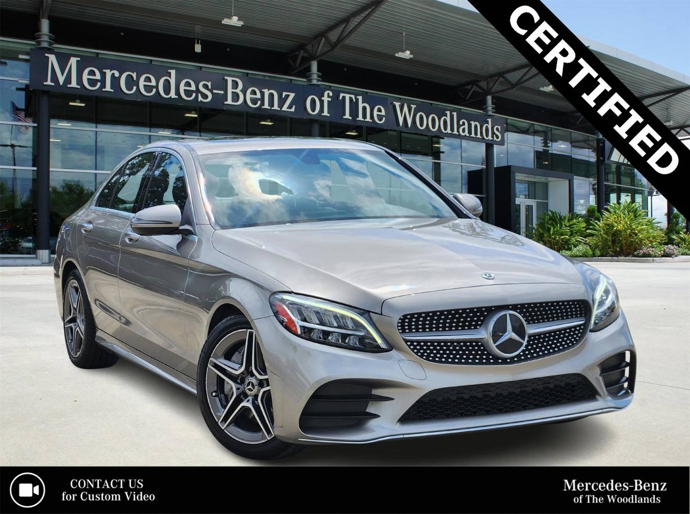 2020 Mercedes-Benz C-Class C 300 — Sedan — 48,356 mi — The Woodlands, TX