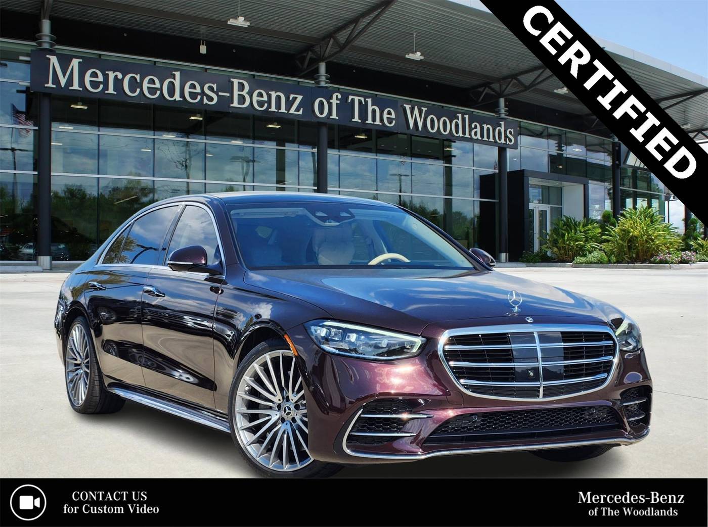 2022 Mercedes-Benz S-Class S 580 — Sedan — 26,321 mi — The Woodlands, TX