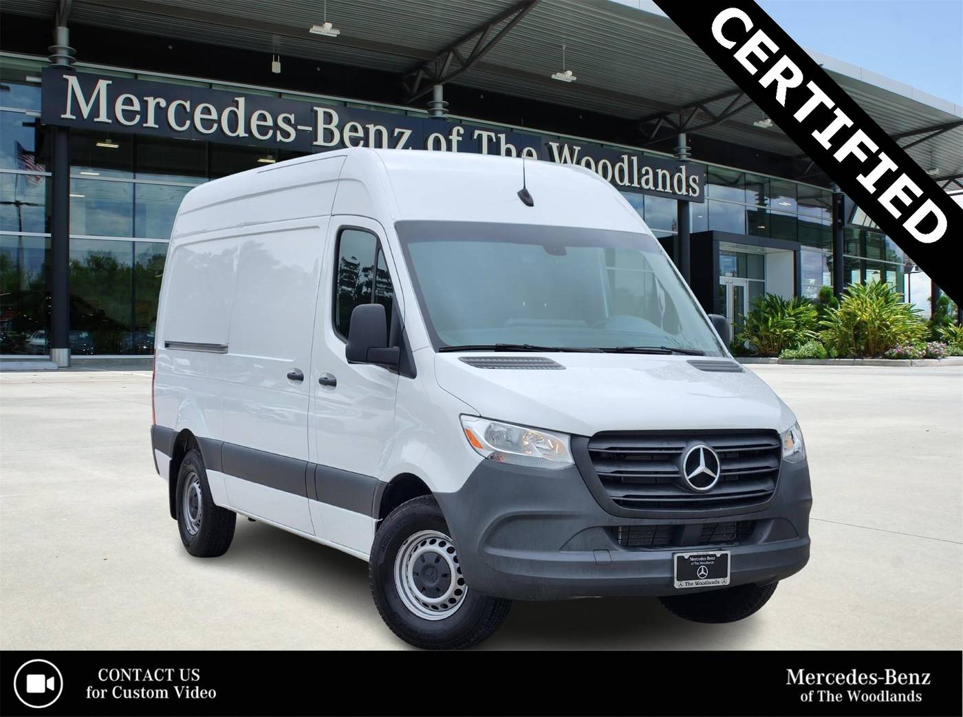 2024 Mercedes-Benz Sprinter Cargo Van 2500 — Cargo Van — 8,859 mi — The Woodlands, TX