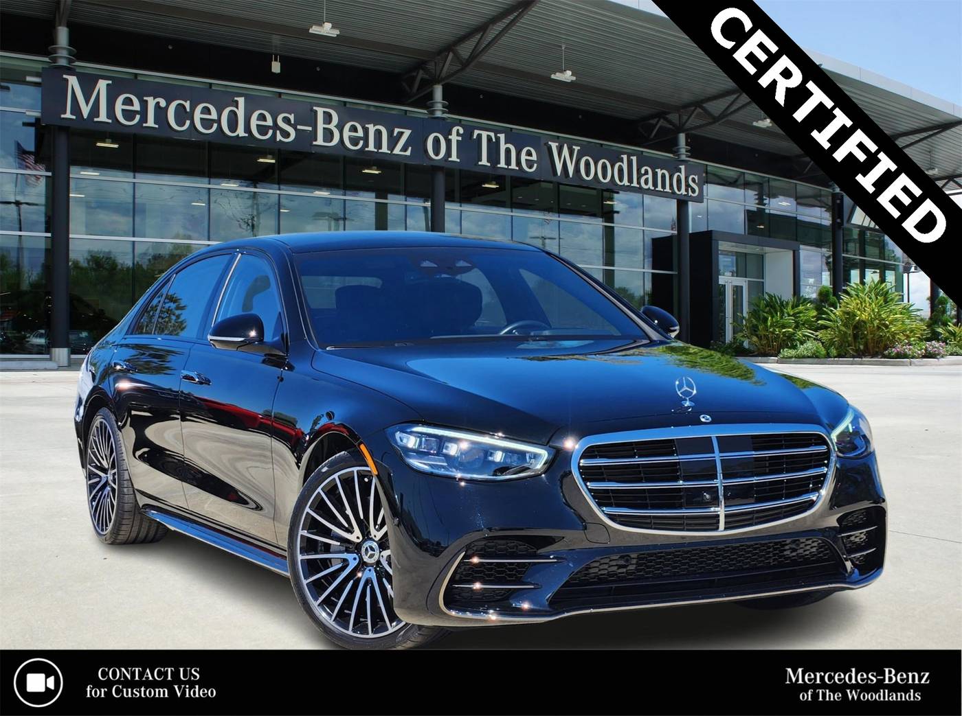 2023 Mercedes-Benz S-Class S 580 — Sedan — 6,356 mi — The Woodlands, TX