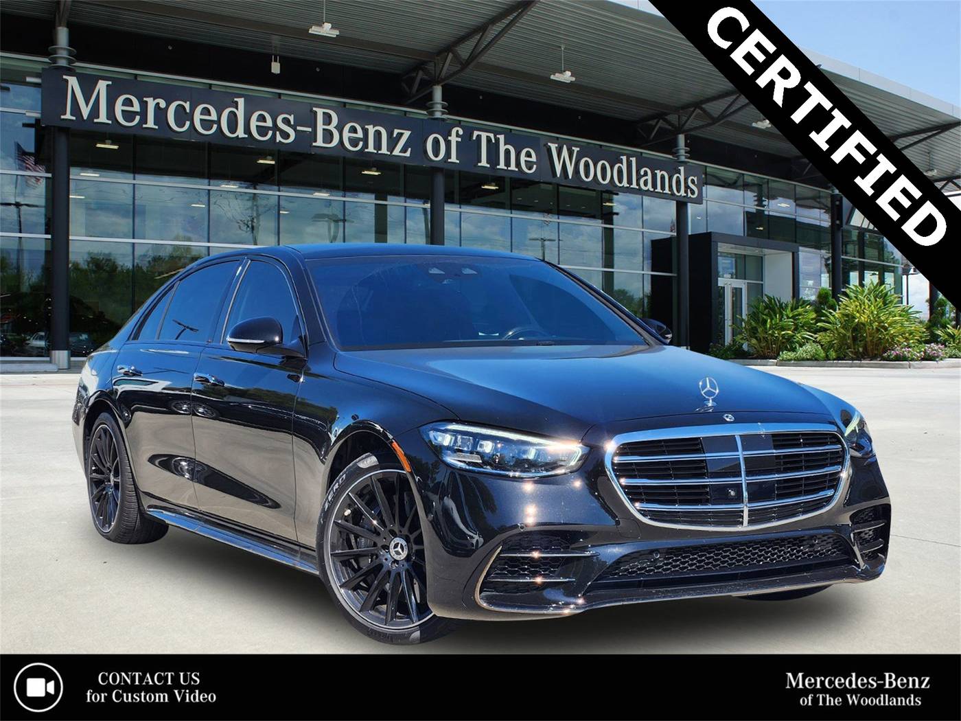 2025 Mercedes-Benz S-Class S 580 — Sedan — 6,112 mi — The Woodlands, TX
