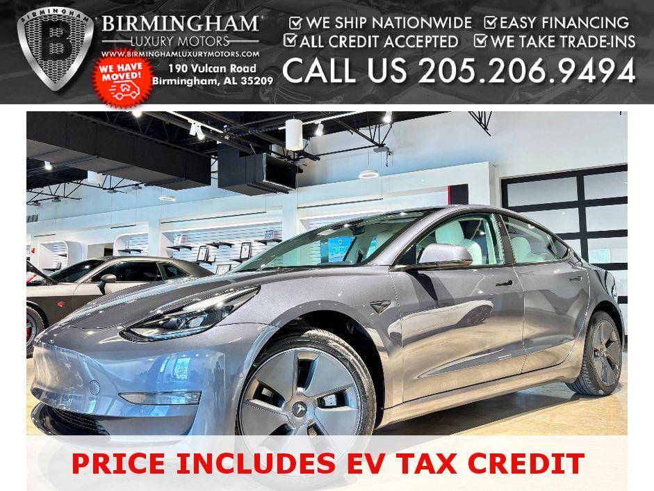 2022 Tesla Model 3 Standard Range Plus — Sedan — 41,551 mi — Birmingham, AL