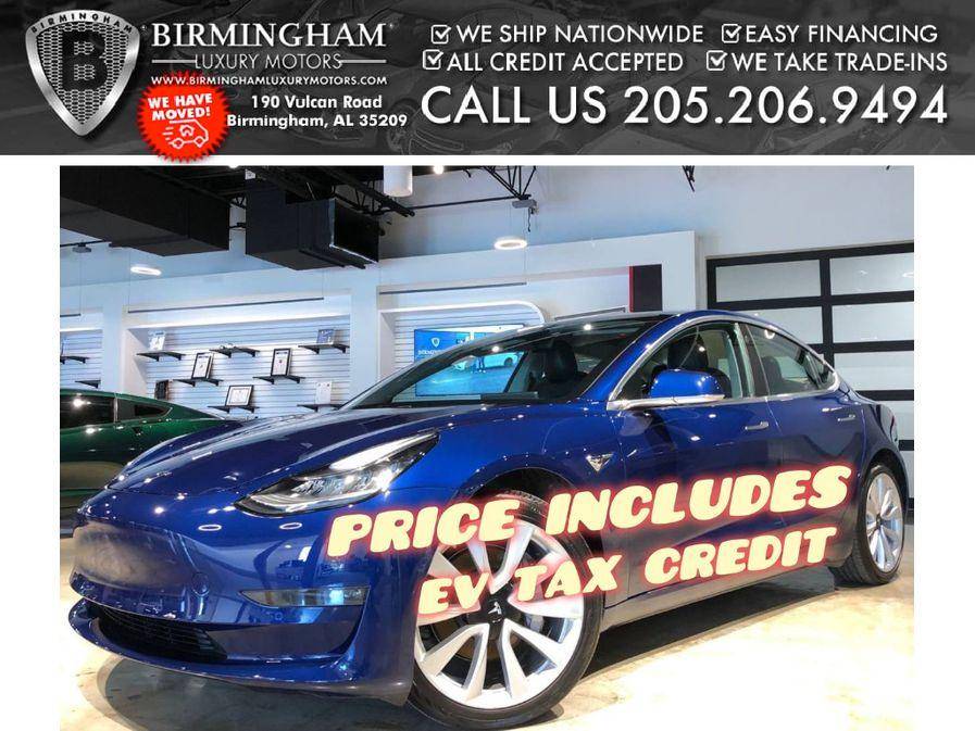 2018 Tesla Model 3 Long Range — Sedan — 83,143 mi — Birmingham, AL