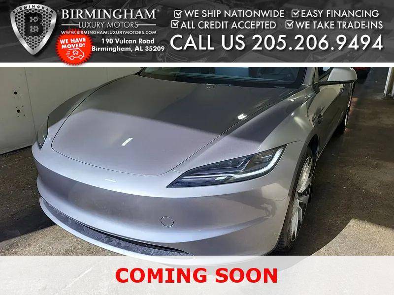 2025 Tesla Model 3 Long Range — Sedan — 4,487 mi — Birmingham, AL