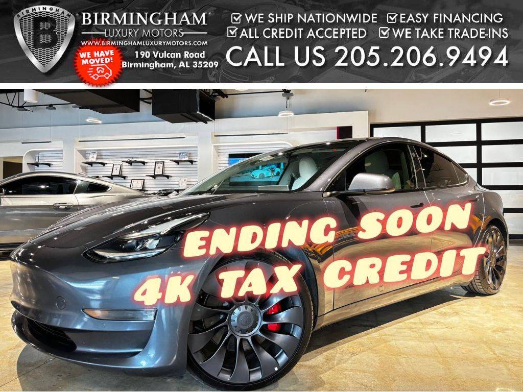 2021 Tesla Model 3 Performance — Sedan — 81,005 mi — Birmingham, AL