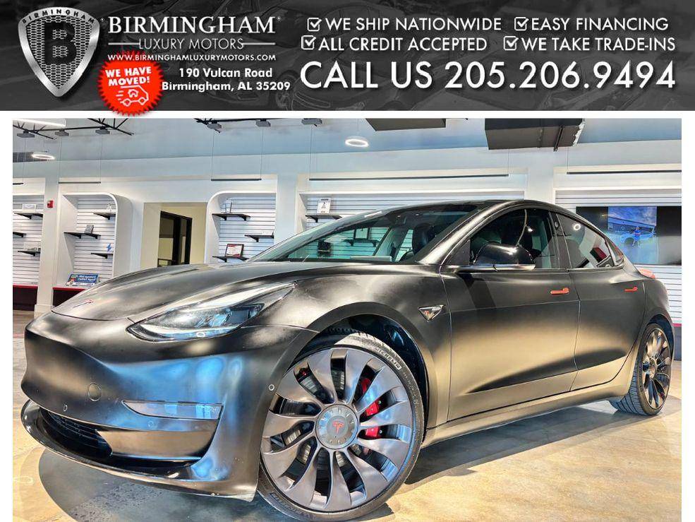 2021 Tesla Model 3 Performance — Sedan — 49,720 mi — Birmingham, AL