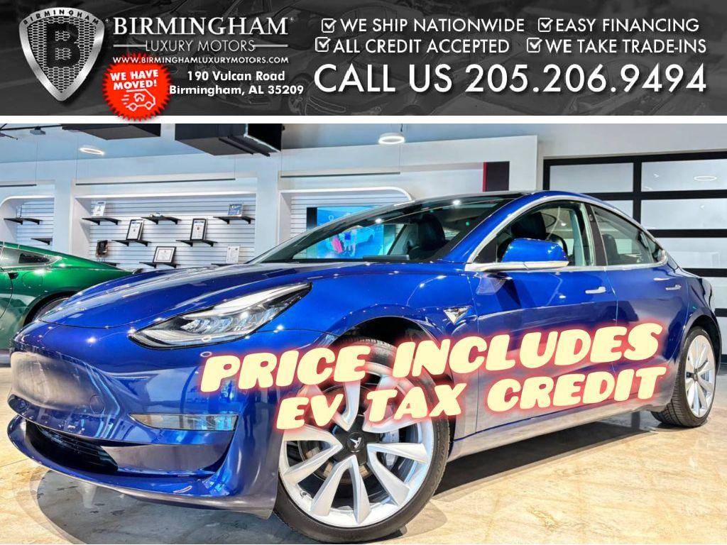 2020 Tesla Model 3 Standard Range Plus — Sedan — 65,182 mi — Birmingham, AL