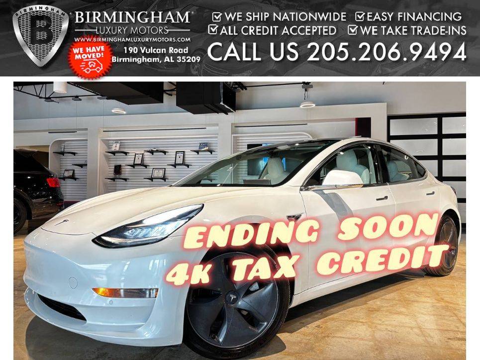 2020 Tesla Model 3 Standard Range — Sedan — 55,658 mi — Birmingham, AL
