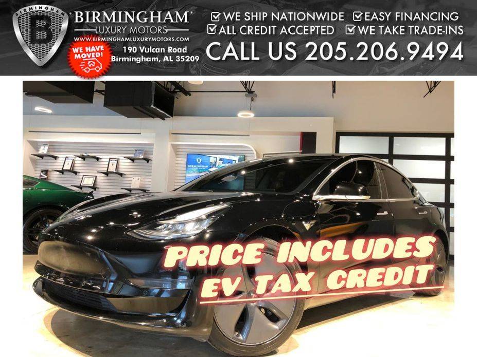 2019 Tesla Model 3 Standard Range Plus — Sedan — 68,806 mi — Birmingham, AL
