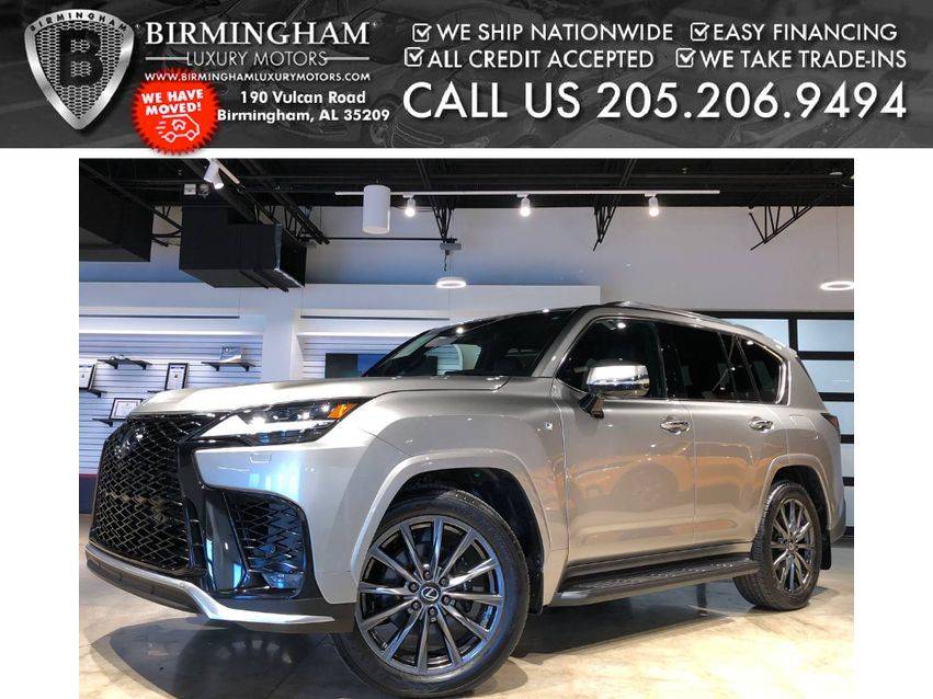 2024 Lexus LX LX 600 F SPORT — SUV — 9,995 mi — Birmingham, AL