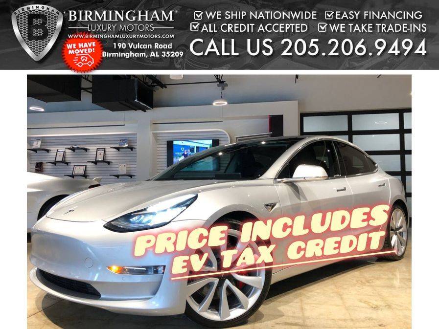2018 Tesla Model 3 Performance — Sedan — 46,458 mi — Birmingham, AL