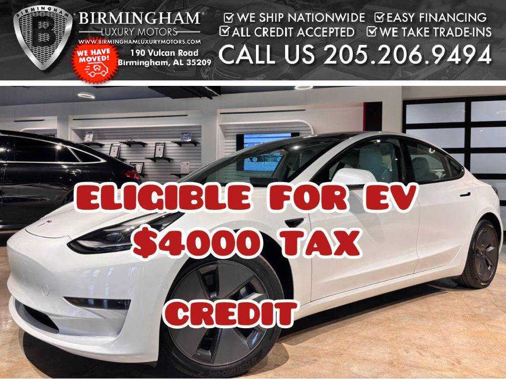 2022 Tesla Model 3 Standard Range Plus — Sedan — 42,433 mi — Birmingham, AL