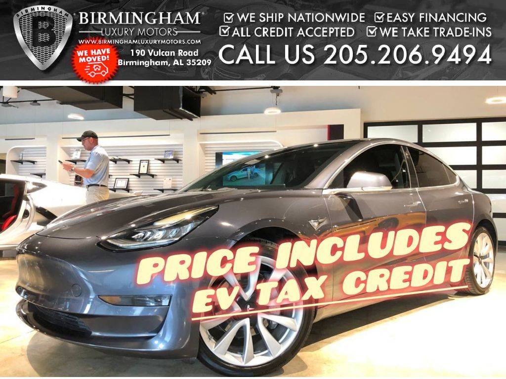 2018 Tesla Model 3 Long Range — Sedan — 76,109 mi — Birmingham, AL