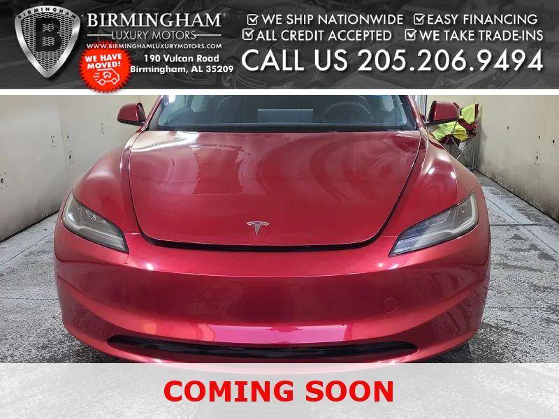 2025 Tesla Model 3 Long Range — Sedan — 3,301 mi — Birmingham, AL