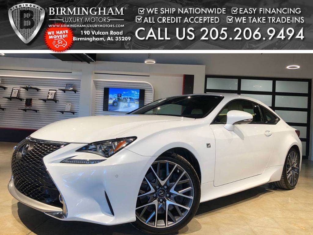 2017 Lexus RC RC 350 F Sport — Coupe — 45,050 mi — Birmingham, AL