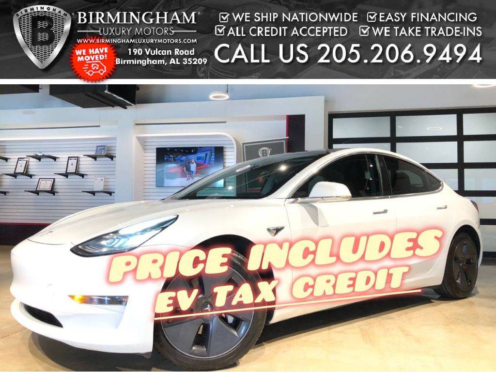 2020 Tesla Model 3 Long Range — Sedan — 52,804 mi — Birmingham, AL