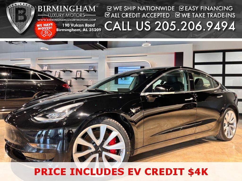 2019 Tesla Model 3 Performance — Sedan — 114,749 mi — Birmingham, AL