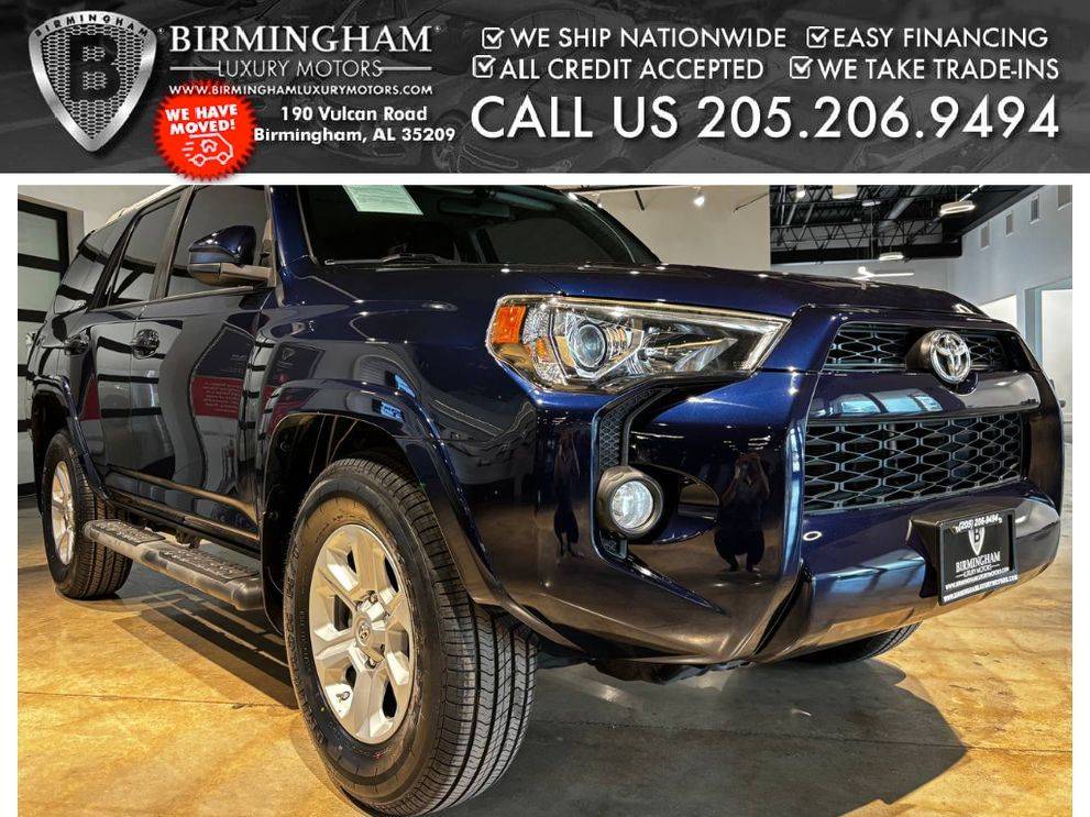 2016 Toyota 4Runner SR5 — SUV — 115,487 mi — Birmingham, AL