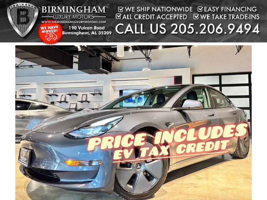 2022 Tesla Model 3 Standard Range Plus — Sedan — 50,145 mi — Birmingham, AL