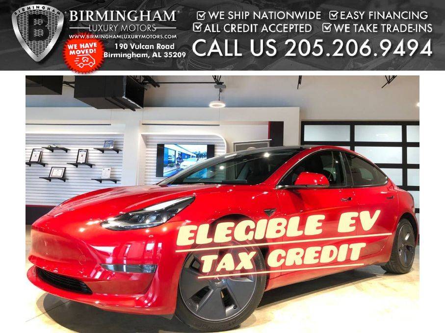 2022 Tesla Model 3 Long Range — Sedan — 36,930 mi — Birmingham, AL