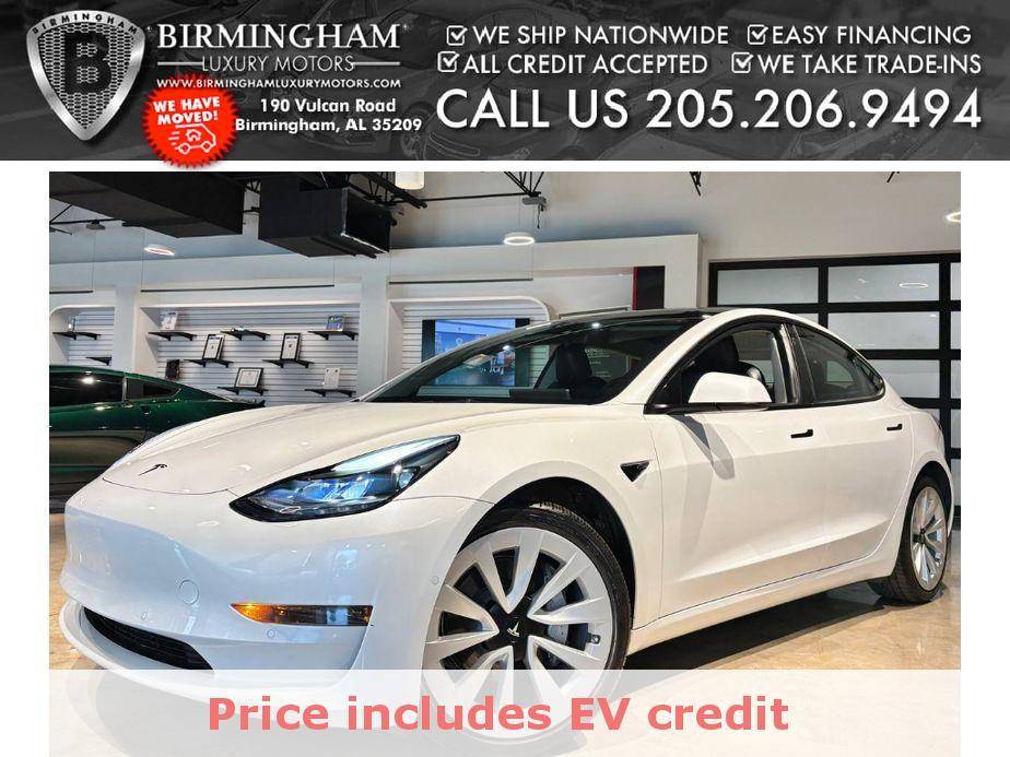 2022 Tesla Model 3 Standard Range Plus — Sedan — 33,804 mi — Birmingham, AL