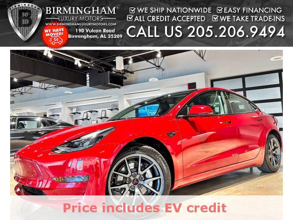 2022 Tesla Model 3 Standard Range Plus — Sedan — 41,155 mi — Birmingham, AL
