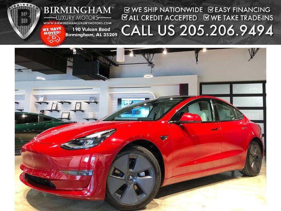 2021 Tesla Model 3 Long Range — Sedan — 56,262 mi — Birmingham, AL