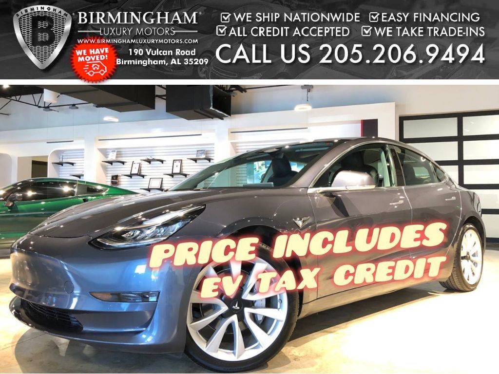 2020 Tesla Model 3 Standard Range Plus — Sedan — 52,852 mi — Birmingham, AL