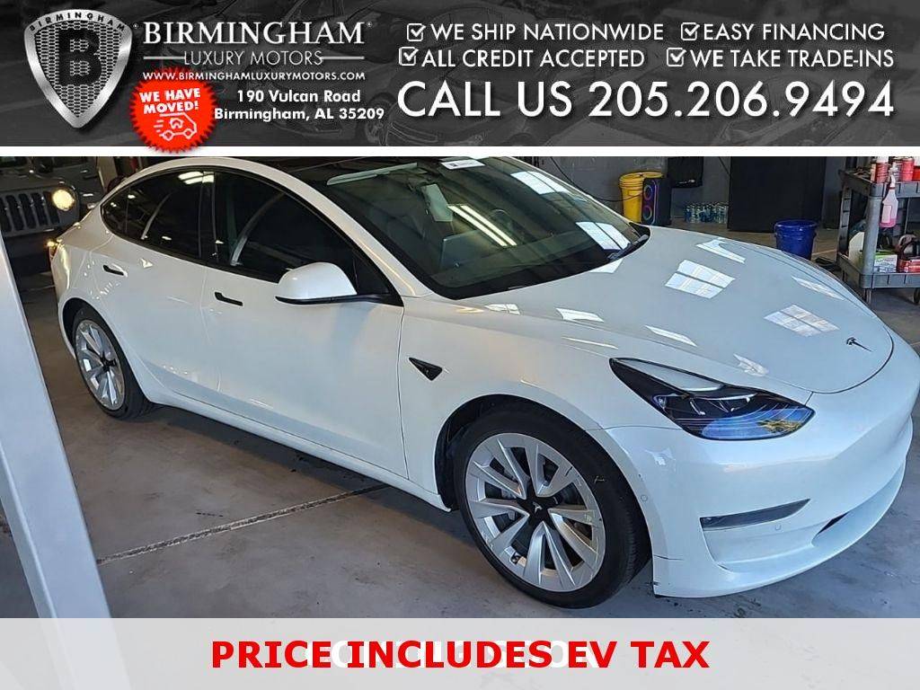 2022 Tesla Model 3 Long Range — Sedan — 62,863 mi — Birmingham, AL