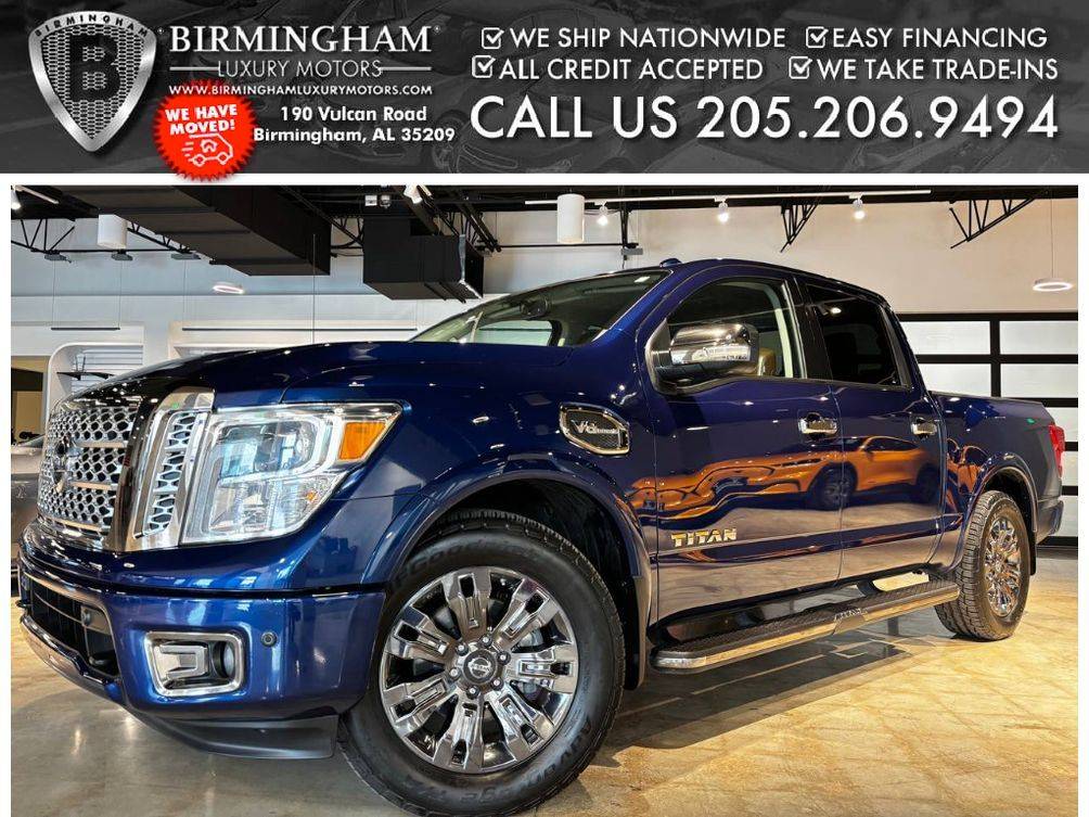 2017 Nissan Titan Platinum Reserve — Pickup Truck — 64,131 mi — Birmingham, AL