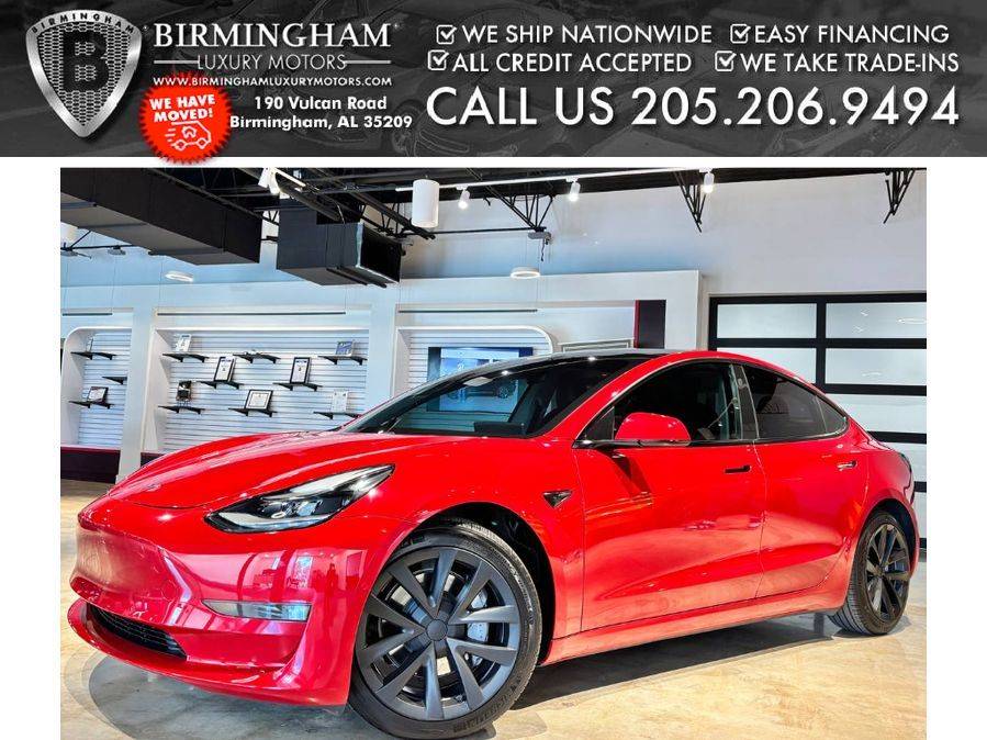 2021 Tesla Model 3 Long Range — Sedan — 46,825 mi — Birmingham, AL