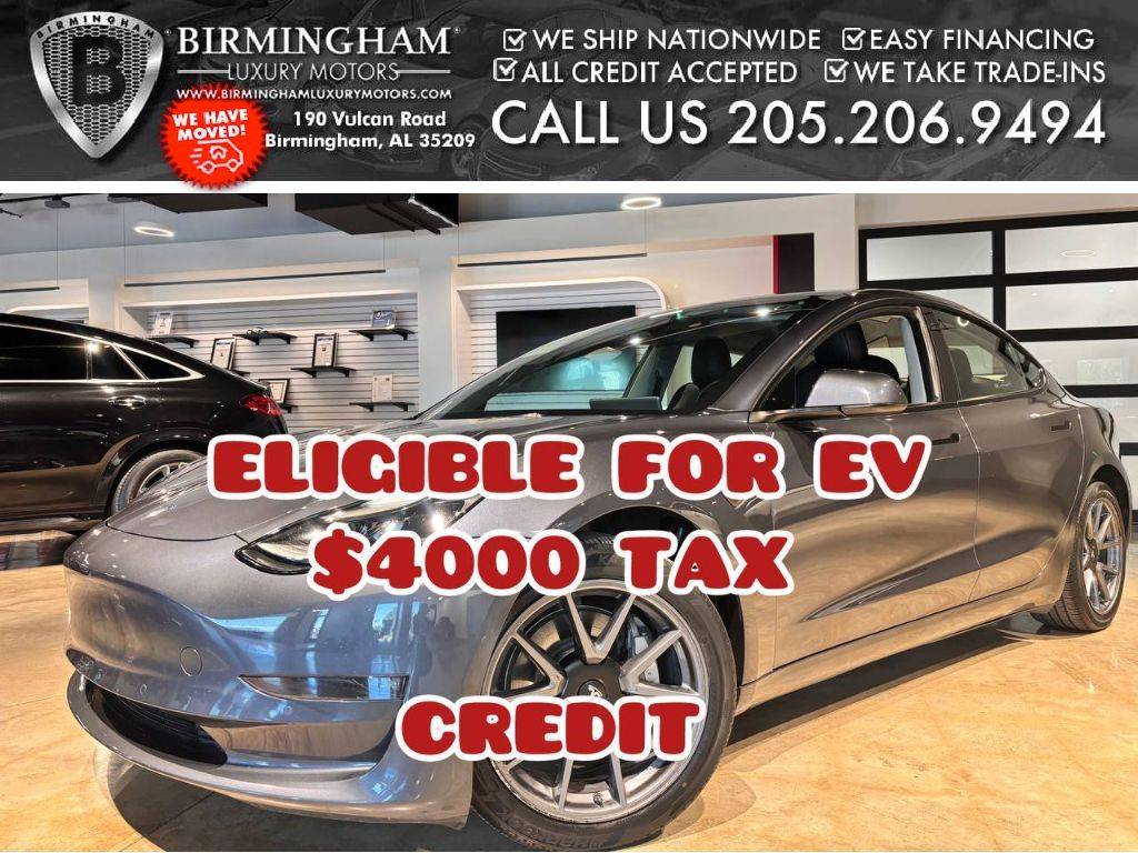 2022 Tesla Model 3 Long Range — Sedan — 57,555 mi — Birmingham, AL