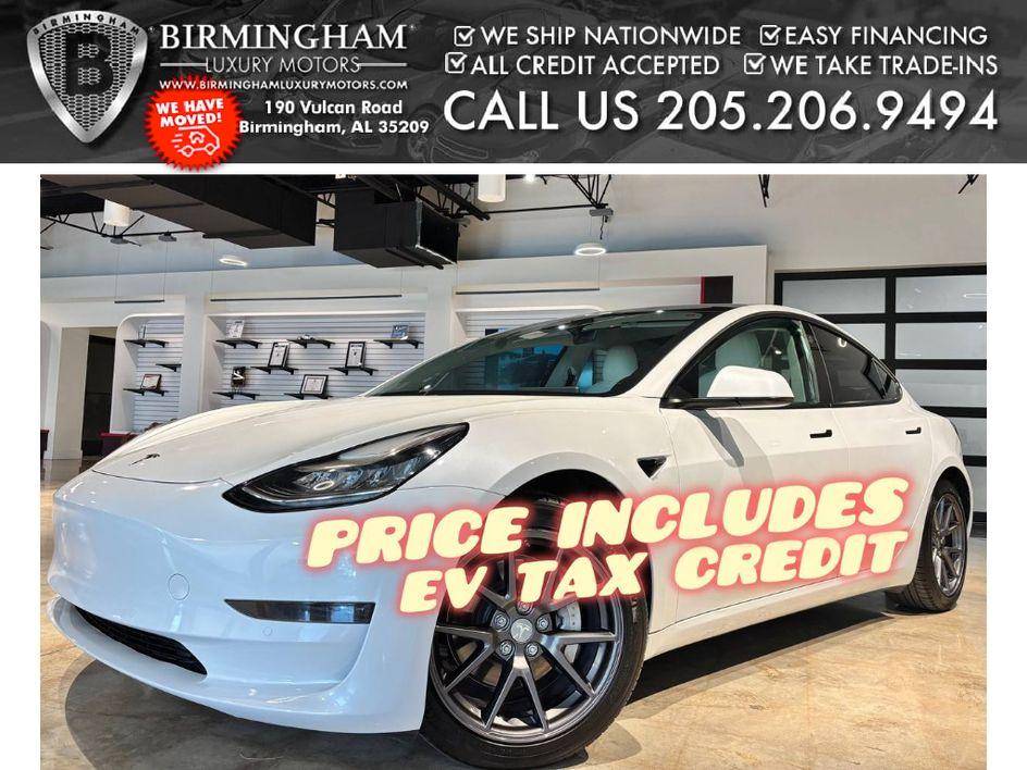 2021 Tesla Model 3 Standard Range Plus — Sedan — 84,740 mi — Birmingham, AL