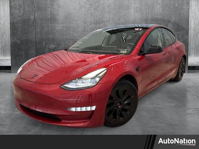 2021 Tesla Model 3 Long Range — Sedan — 55,437 mi — Bellevue, WA