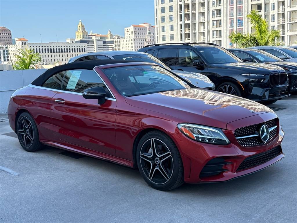 2021 Mercedes-Benz C-Class C 300 — Convertible — 34,524 mi — CORAL GABLES, FL