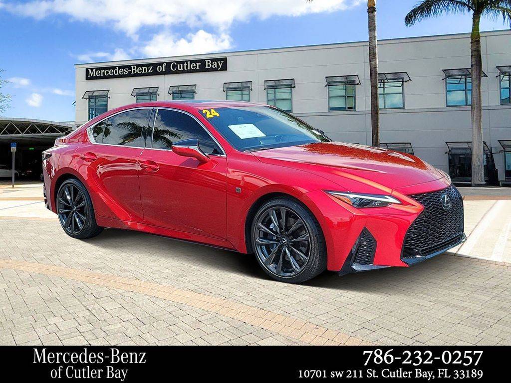2024 Lexus IS IS 350 F SPORT — Sedan — 10,990 mi — Cutler Bay, FL