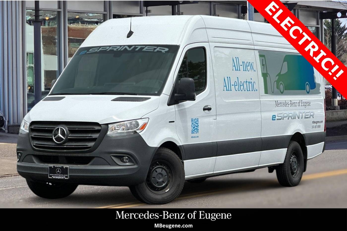 2024 Mercedes-Benz eSprinter Cargo Van 2500 — Cargo Van — 20 mi — Eugene, OR