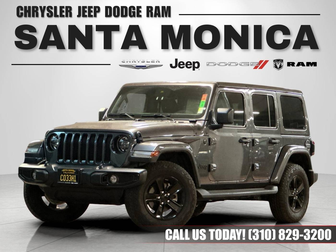 2021 Jeep Wrangler Sahara Altitude — SUV — 16,877 mi — Santa Monica, CA