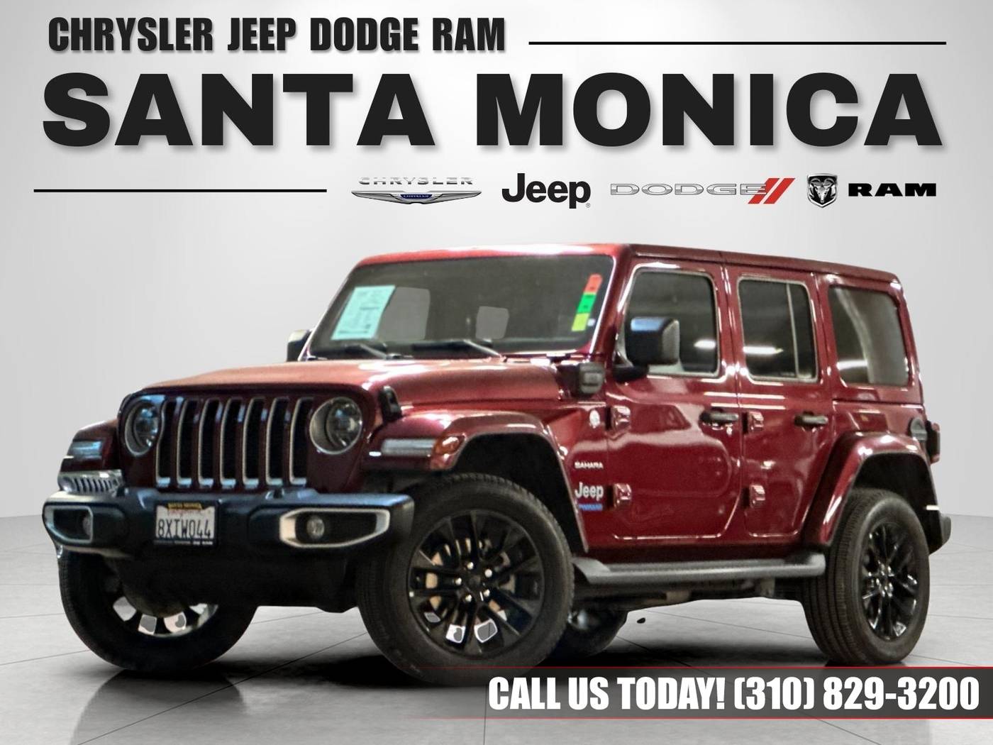 2021 Jeep Wrangler Sahara 4xe — SUV — 49,840 mi — Santa Monica, CA