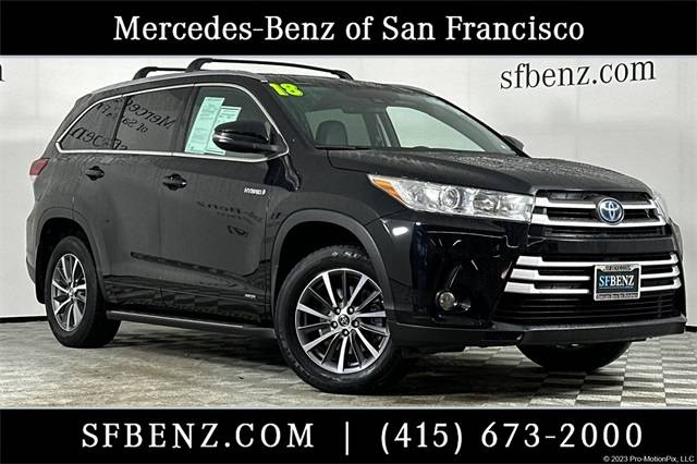 2018 Toyota Highlander Hybrid XLE — SUV — 93,652 mi — South San Francisco, CA