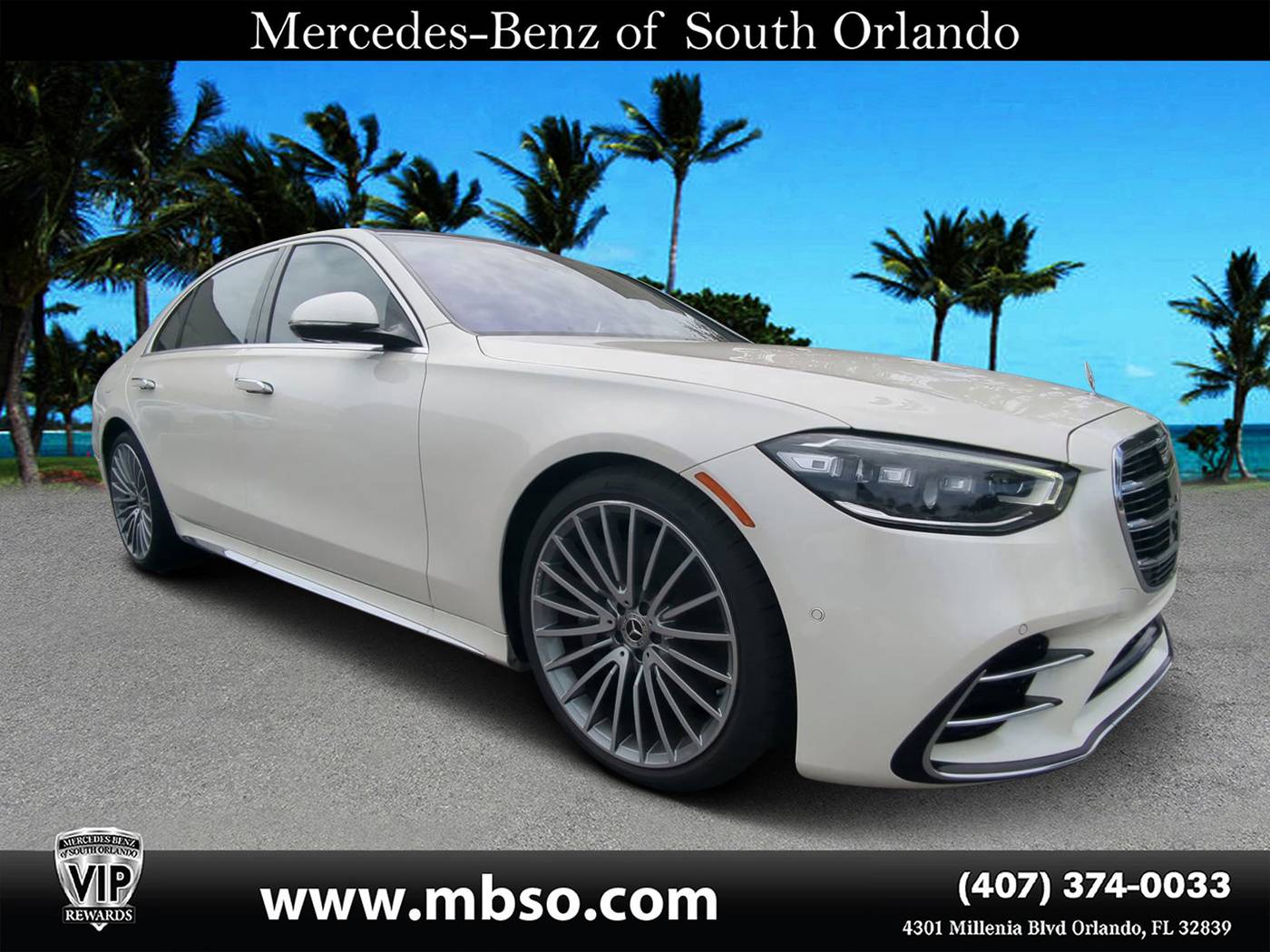2022 Mercedes-Benz S-Class S 580 — Sedan — 22,510 mi — Orlando, FL