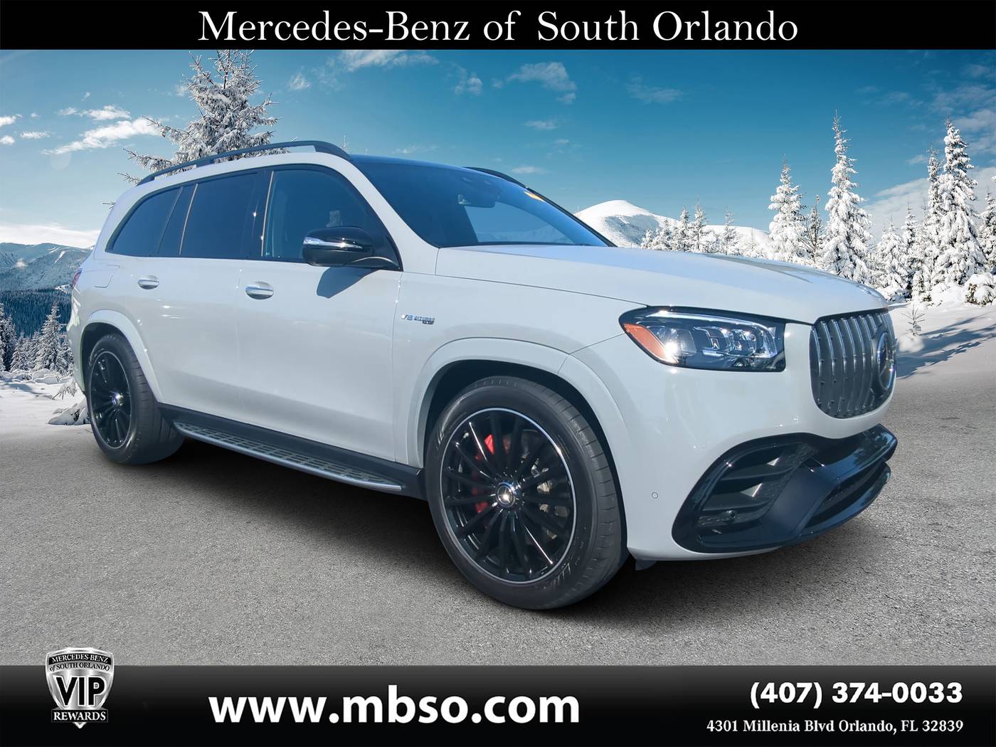 2025 Mercedes-Benz GLS AMG GLS 63 — SUV — 1,348 mi — Orlando, FL