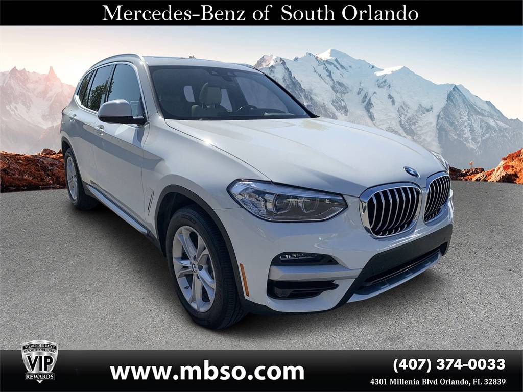 2020 BMW X3 30i — SUV — 37,221 mi — Orlando, FL